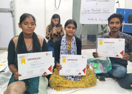 संगीता कुमारी, मुस्कान परवीन, अमन कुमार